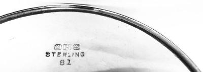  Reed Barton Antique Reed Barton Victorian Rococo Sterling Silver Baby Cup