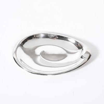  Reed Barton Mid Century Sterling Silver Sculptural Amorphic Tray signed Reed Barton