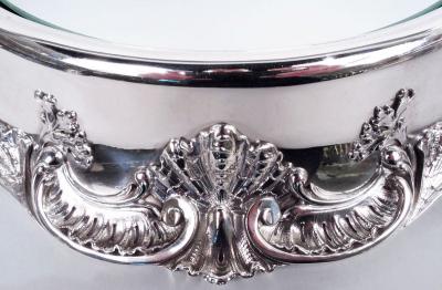  Reed Barton Reed Barton American Victorian Classical Punchbowl on Plateau