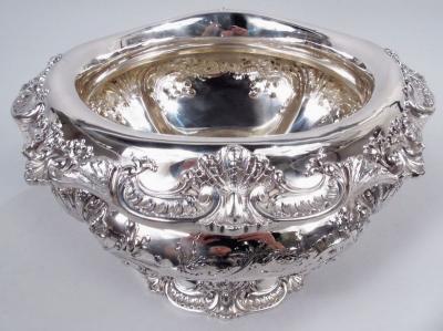  Reed Barton Reed Barton American Victorian Classical Punchbowl on Plateau