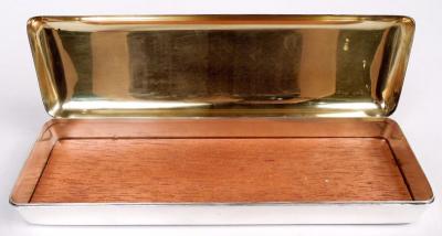  Reed Barton Reed Barton Midcentury Modern Sterling Silver Box