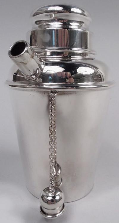  Reed Barton Reed Barton Sterling Silver Home Alone Mini Martini Solo Shaker 1951