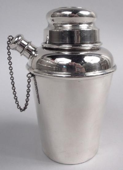  Reed Barton Reed Barton Sterling Silver Home Alone Mini Martini Solo Shaker