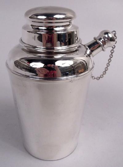  Reed Barton Reed Barton Sterling Silver Home Alone Mini Martini Solo Shaker