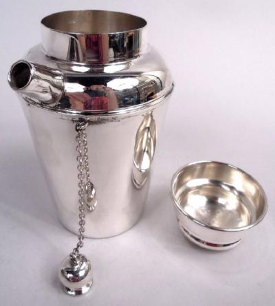  Reed Barton Reed Barton Sterling Silver Home Alone Mini Martini Solo Shaker