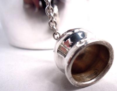  Reed Barton Reed Barton Sterling Silver Home Alone Mini Martini Solo Shaker