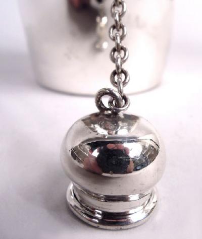  Reed Barton Reed Barton Sterling Silver Home Alone Mini Martini Solo Shaker