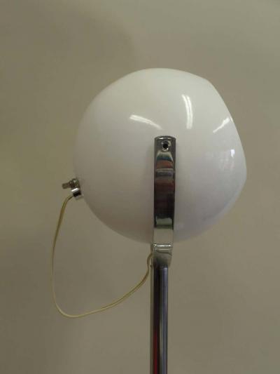 Reggiani Pair of Italian Mid Century Modern Space Age Floor Lamps by Reggiani