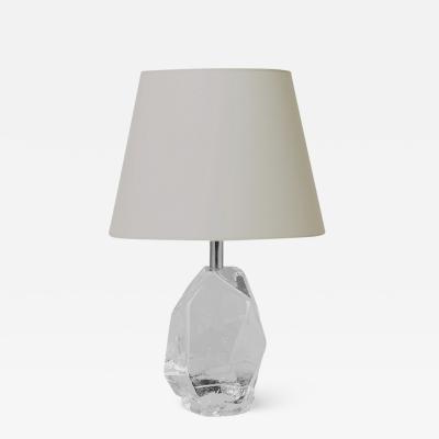  Reijmyre Glasbruk Jewel like table lamp by Reijmyre