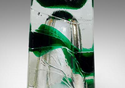  Reijmyre Glasbruk Pair of Table Lamps by Paul Kedelv for Reijmyre