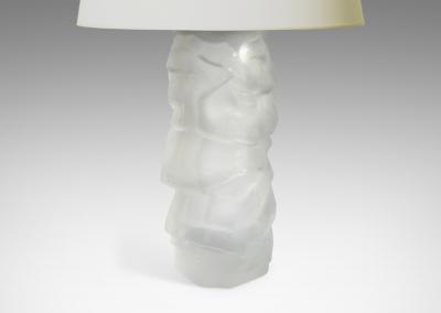  Reijmyre Glasbruk Pair of Table Lamps by Tyko Axelsson for Reijmyre