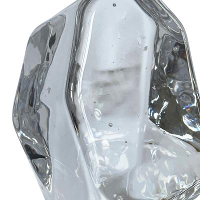  Reijmyre Glasbruk Table lamp with crystalline form by Reijmyre Glazbruk