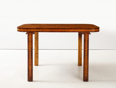  Reiners Mobelfabrik A Swedish Reiners Mjolby Elmroot and Palisander Side table Circa 1938