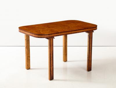  Reiners Mobelfabrik A Swedish Reiners Mjolby Elmroot and Palisander Side table Circa 1938