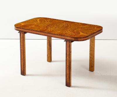  Reiners Mobelfabrik A Swedish Reiners Mjolby Elmroot and Palisander Side table Circa 1938