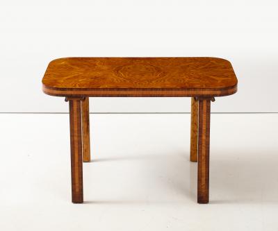  Reiners Mobelfabrik A Swedish Reiners Mjolby Elmroot and Palisander Side table Circa 1938