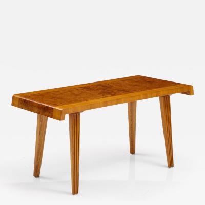  Reiners Mobelfabrik Swedish Elm And Elm Root Table Circa 1940s