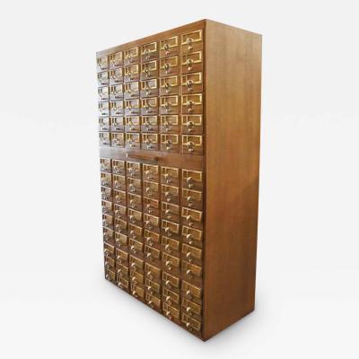  Remington Rand 90 Drawer Vintage Library Card Catalogue