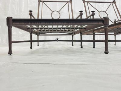  Restoration Hardware Pair of Restoration Hardware Catalina Aluminum Outdoor Lounge Chairs