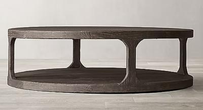  Restoration Hardware Restoration Hardware Martens Coffee Table 55 Round