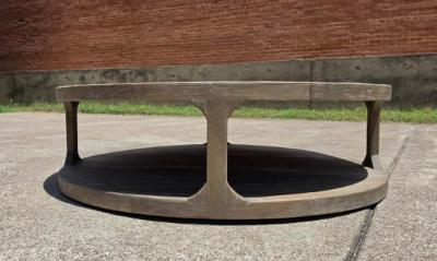  Restoration Hardware Restoration Hardware Martens Coffee Table 55 Round