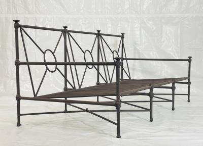  Restoration Hardware Stunning Aluminum Outdoor Sofa by Restoration Hardware Modern Seating