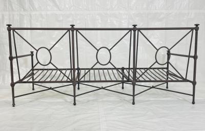 Restoration Hardware Stunning Aluminum Outdoor Sofa by Restoration Hardware Modern Seating