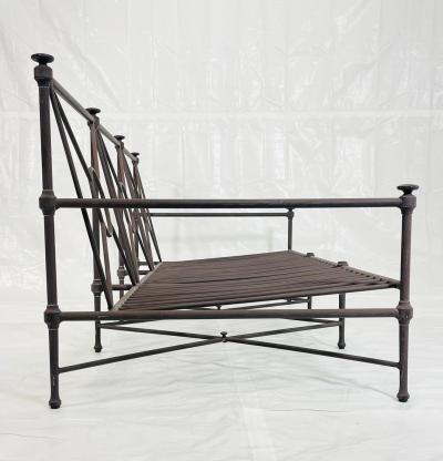  Restoration Hardware Stunning Aluminum Outdoor Sofa by Restoration Hardware Modern Seating
