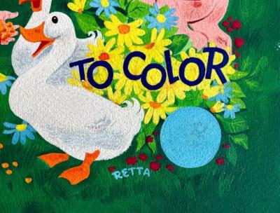  Retta Scott Horses Chicken Ducks Rooster and Pigs Childrens Book Female Illustrator