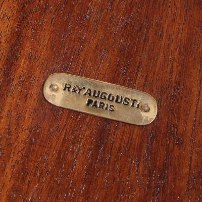  Ria Youri Augousti Pair of shagreen covered stools by R Y Augousti Paris
