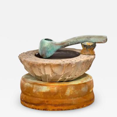  Richard A Hirsch Richard Hirsch Ceramic Altar Bowl with Ladle 3 2007