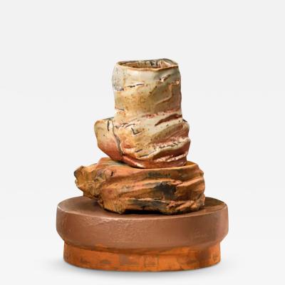  Richard A Hirsch Richard Hirsch Ceramic Scholar Rock Cup Sculpture 19 2016