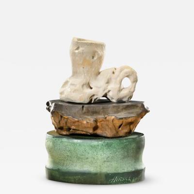  Richard A Hirsch Richard Hirsch Ceramic Scholar Rock Cup Sculpture 32 2017 2018