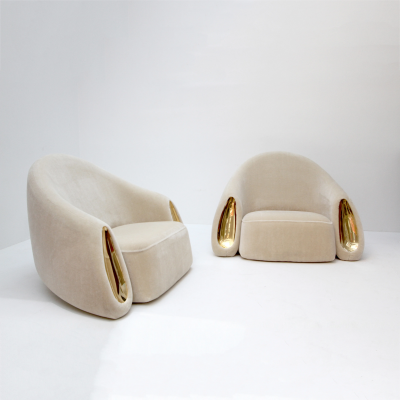  RoWin Atelier PAIR OF CONQ CHAIRS