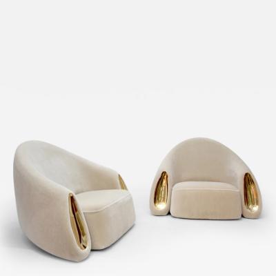  RoWin Atelier PAIR OF CONQ CHAIRS