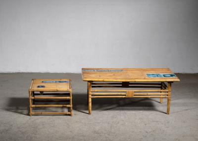  Robert Jean Cloutier Pair of Robert Jean Cloutier coffee tables