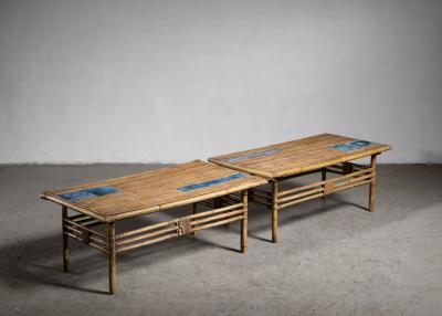  Robert Jean Cloutier Pair of Robert Jean Cloutier coffee tables