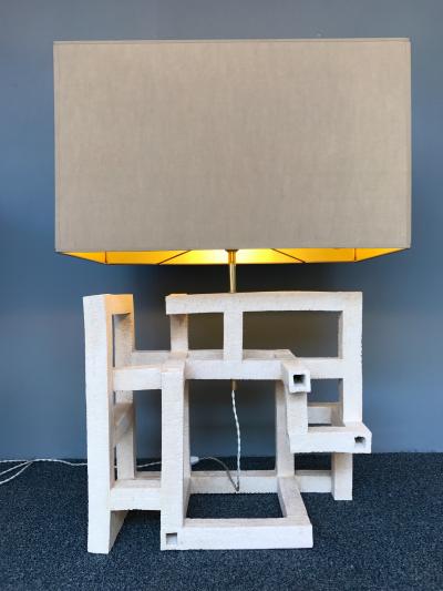  Roberto Razeni Contemporary Ceramic Lamps Labyrinth Italy