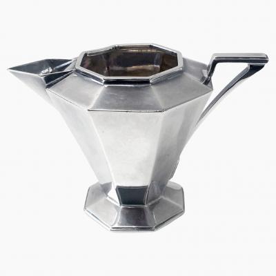 Roberts Belk Ltd Art Deco Sterling Silver Tea Coffee Set English 1931