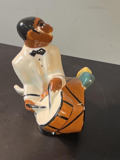  Robj Co STYLIZED CERAMIC JAZZ TRIO IN THE MANNER OF ROBJ