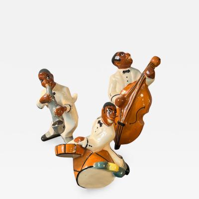  Robj Co STYLIZED CERAMIC JAZZ TRIO IN THE MANNER OF ROBJ