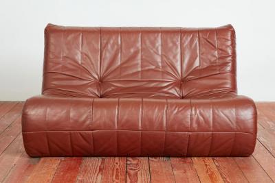  Roche Bobois ITALIAN LEATHER SETTEE