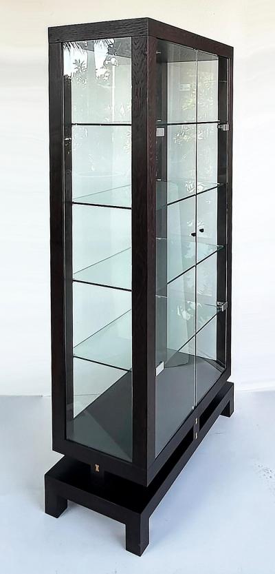  Roche Bobois Roche Bobois China Display Cabinet Encased in Glass with Interior Lighting