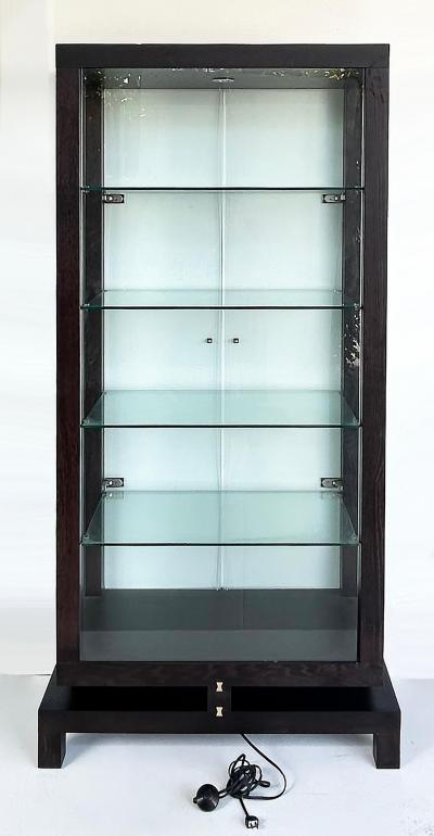  Roche Bobois Roche Bobois China Display Cabinet Encased in Glass with Interior Lighting