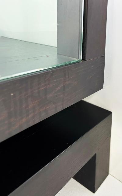  Roche Bobois Roche Bobois China Display Cabinet Encased in Glass with Interior Lighting