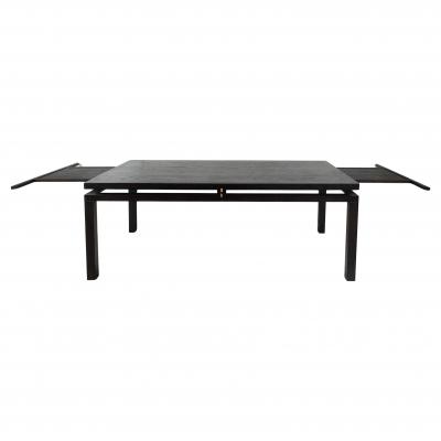  Roche Bobois Roche Bobois Expandable Dining Room Table with Six Matching Chairs From a Set