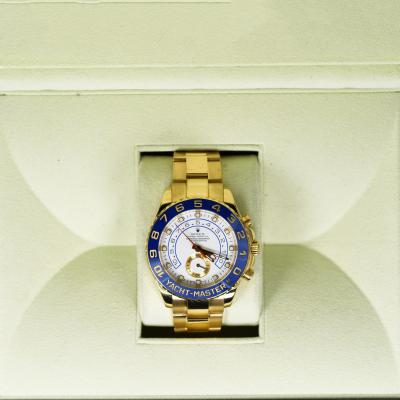  Rolex Watch Co 18K Yellow Gold Rolex Yacht Master II Model 116688