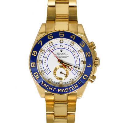  Rolex Watch Co 18K Yellow Gold Rolex Yacht Master II Model 116688