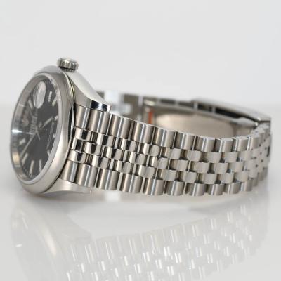  Rolex Watch Co Men s Rolex Stainless Steel Watch Oyster Datejust Wristwatch