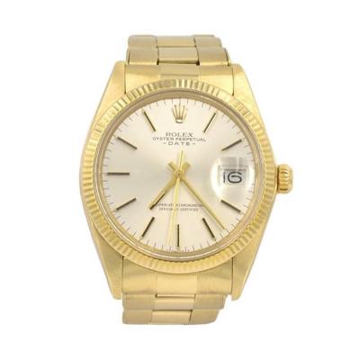  Rolex Watch Co ROLEX 14K YELLOW GOLD DATE WRISTWATCH REF 1503 1981